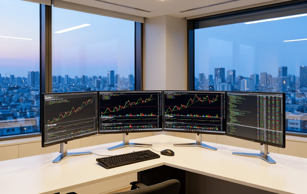 Modern Financial Workspace